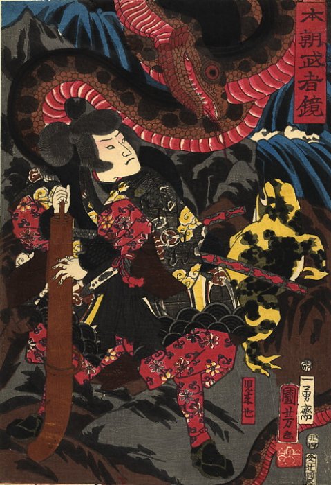 Kuniyoshi - Mirror of Warriors of Our Country (S87